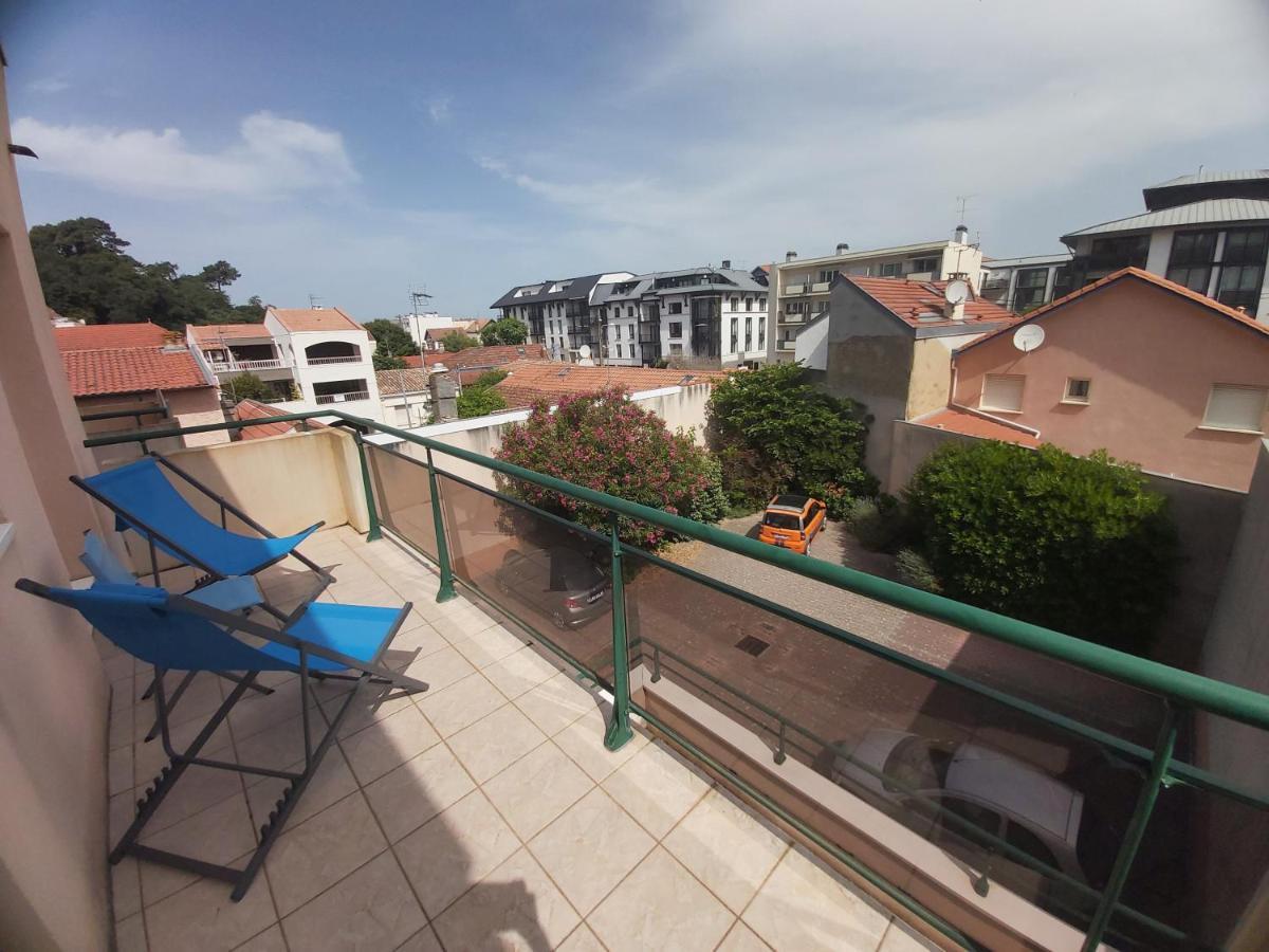Centre, Grand T2 Balcon Pkg, Plage Gare 600M, Tres Calme Arcachón Exterior foto