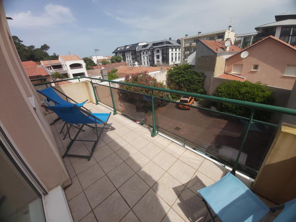 Centre, Grand T2 Balcon Pkg, Plage Gare 600M, Tres Calme Arcachón Exterior foto